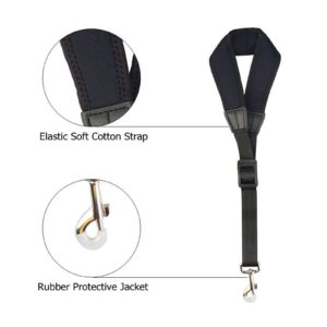 SUNYIN Saxophone Stand Saxophone Cleaning Kit Cleaning Cloth Cotton Saxophone Neck Strap Alto/Tenor Saxophone Accessories Sax Stand