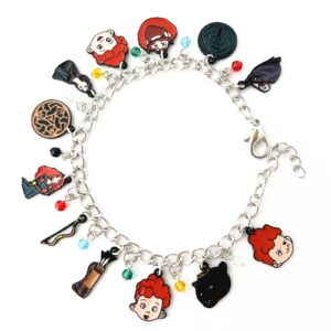 AYJBDGR Universe of Fandoms Anime Cartoon Charm Bracelet Gifts for Women