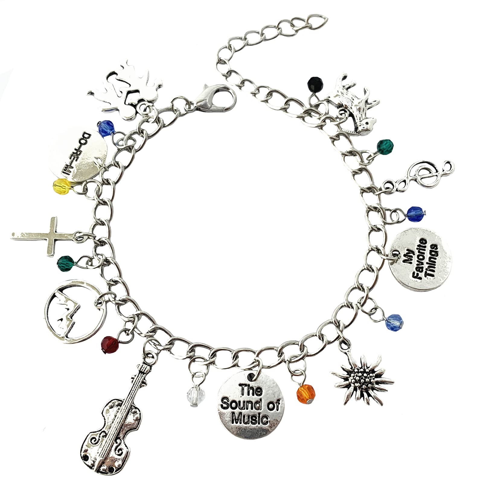 AYJBDGR Universe of Fandoms Charm Bracelet Gifts for Women