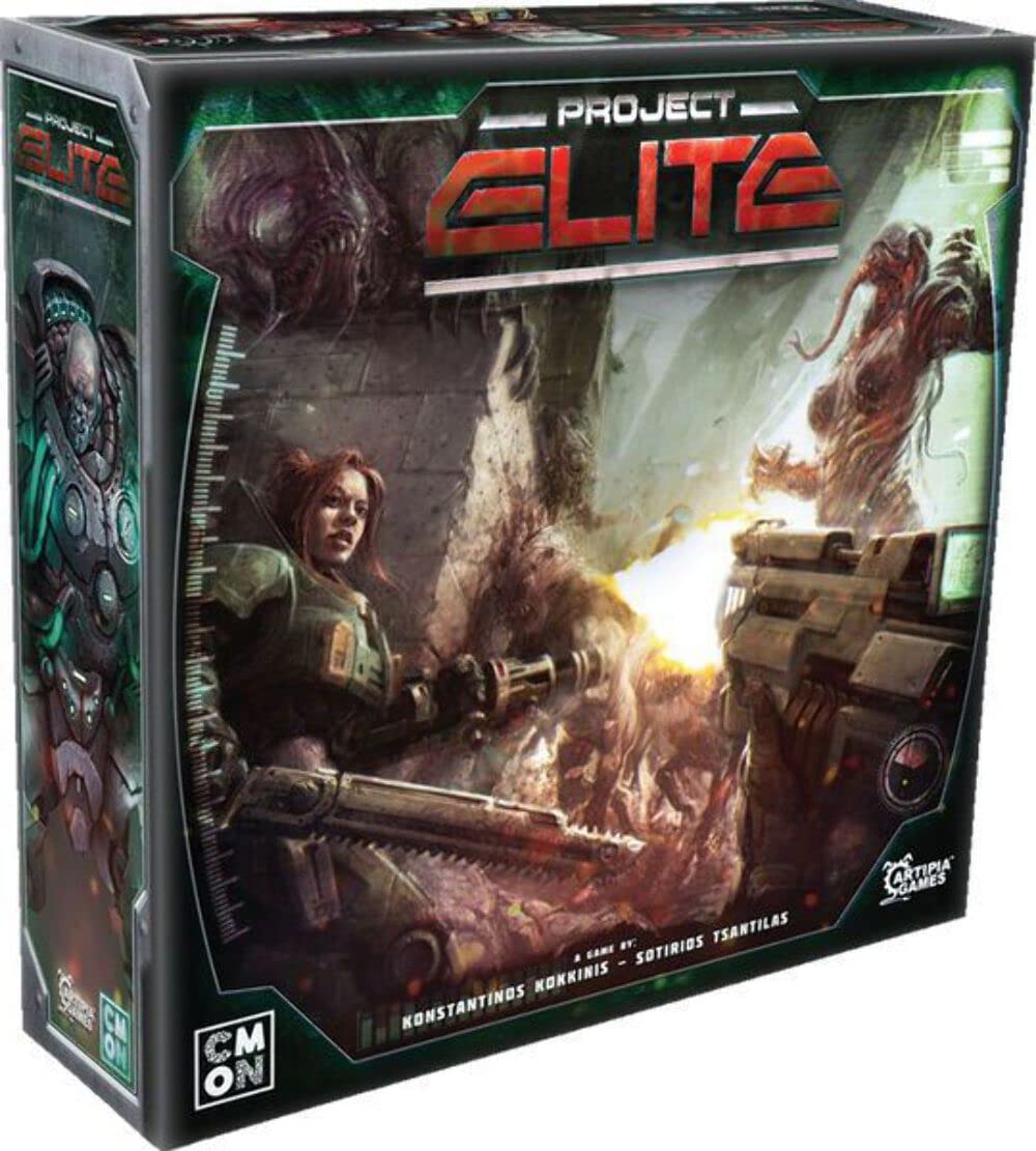 Cool Mini or Not | Project: Elite | Board Game | 1-6 Players | Ages 14+ | 60 Minute Playing Time