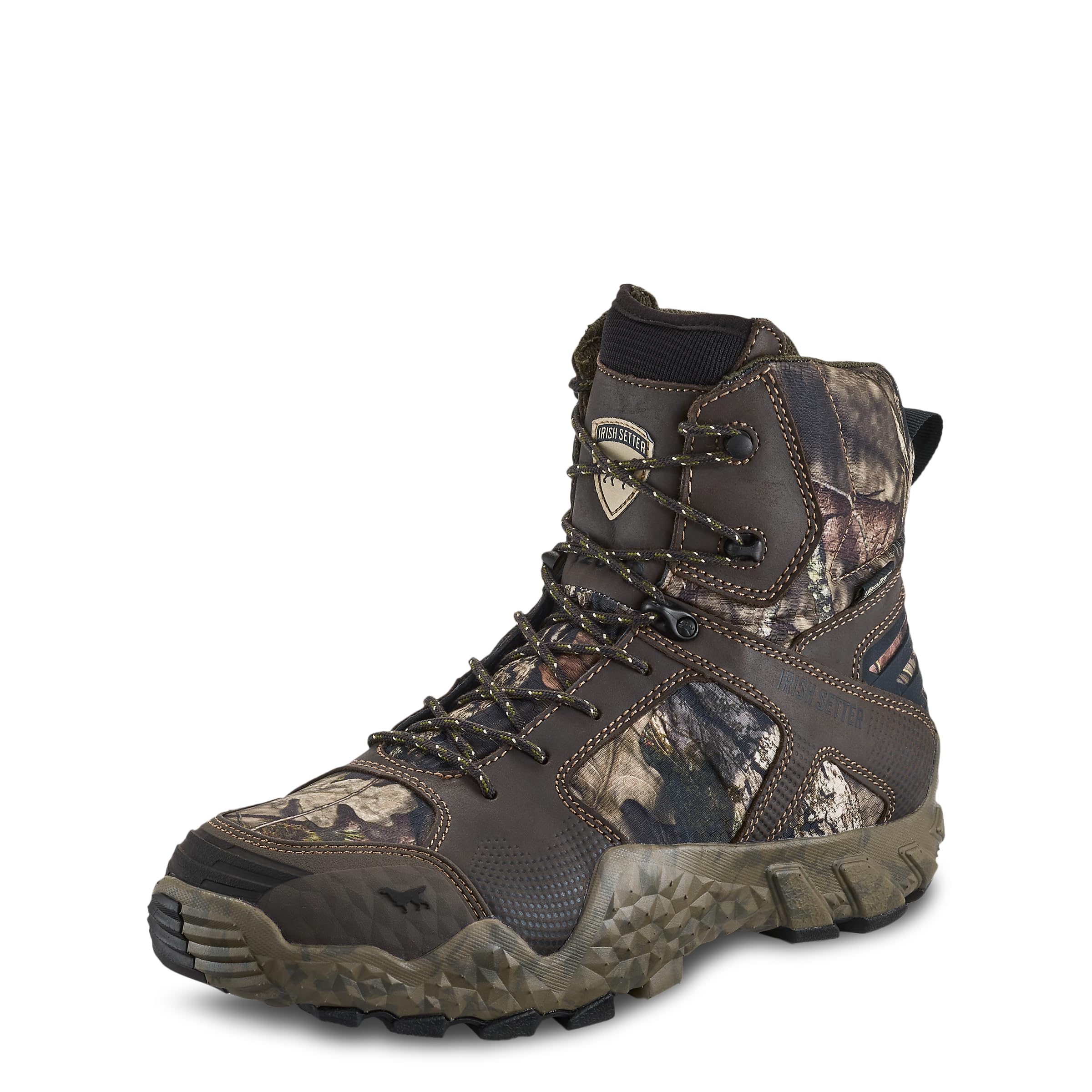 Irish Setter, VaprTrek, Men’s, 8", Waterproof, Insulated 1200g, Hunting Boot, Mossy Oak Break-up Country, 10.5 D (Medium)