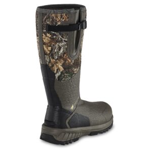 Irish Setter, MudTrek, Unisex, 17", Waterproof, Insulated 800g, Adjustable Full Fit, Hunting Boot, Realtree Edge, 11 E (Wide)