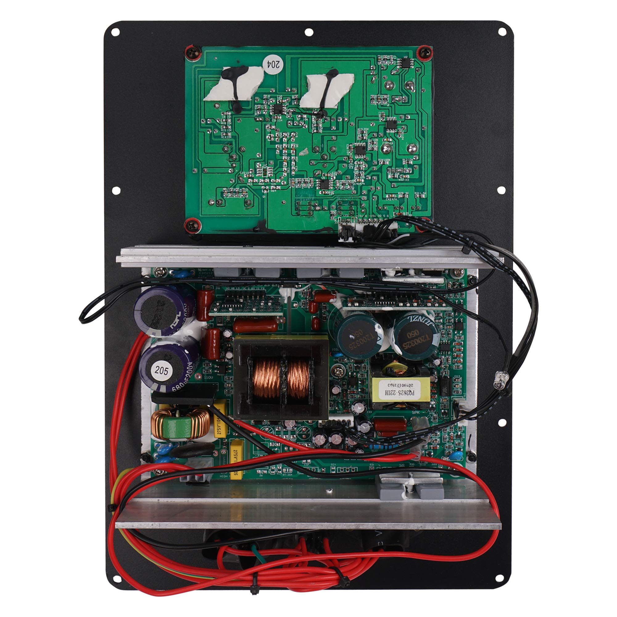 Sound Town Class-D Plate Amplifier for PA DJ Subwoofer Cabinets, 350W RMS, w/LPF (STPAS-600D)