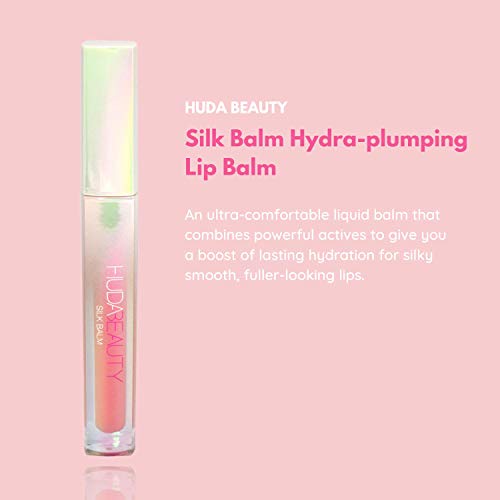 HUDA BEAUTY Silk Balm Hydrating and Nourishing Lip Balm Blush