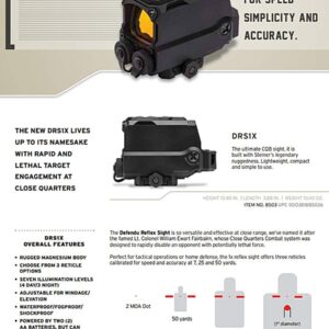 Steiner DRS1X Red Dot Reflex Sight CQB Optic, Black