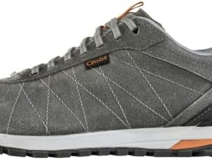 Oboz Bozeman Low Leather Hiking Shoe - Men's Charcoal 11.5 Medium