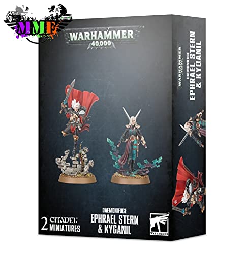 Warhammer Games Workshop 40,000 - Daemonifuge Ephrael Stern & Kyganil