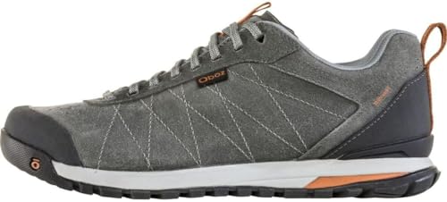 Oboz Bozeman Low Leather Hiking Shoe - Men's Charcoal 12 Medium