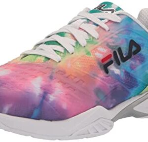 FILA Women's AXILUS 2 Energized Sneaker, Multi/Multi/Multi, 8