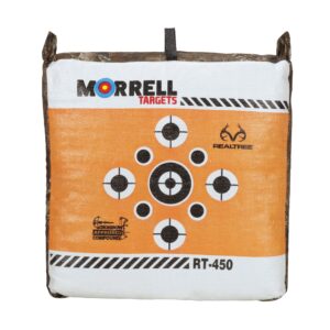 Morrell Targets RT-450 Archery Bag Target with E-Z Carrying Handle and Edge Camouflage for Crossbow, Compound, and Traditional Bow Practice