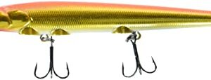 Berkley Hit Stick Fishing Lure, Fluorescent Orange Gold, 1/2 oz, 5 1/9in | 13cm Crankbaits, Largest Rolling Action of Any Berkley Hard Bait, Equipped with Sharp Fusion19 Hook