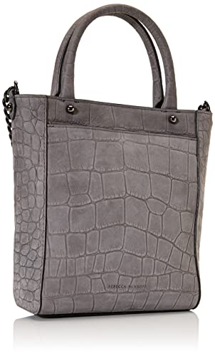 Rebecca Minkoff Women's Chain Tote Crossbody, Grey