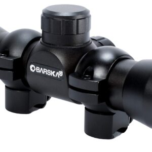 BARSKA 30/30 Crosshair Reticle Rifle Scope for .22 Plinking & Rimfire Rifles - Optimal Precision with Rings for Shooting, Hunting, Target Practice