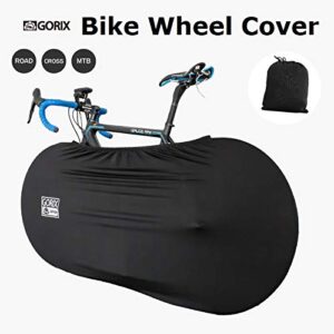 GORIX Bike Wheel Cover Elastic Car Carry Transport Storage Luggage Road Mountain(Global Edition) (olol)