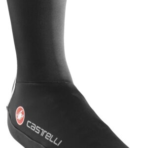 Castelli Instenso UL Shoecover I Windproof, Shoe Warmer Overshoes for Cycling, Mountain Biking - Light Black - Medium