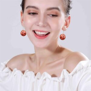 DAMLENG 6 Pairs Handmade Simulation food Croissant French Bread Toast Dangle Drop Earrings Cute Unique Baguette Earrings Set for Women Jewelry (Yellow)