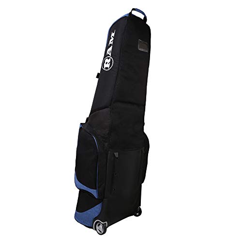 Ram FX Golf Travel Cover Deluxe Padded Wheeled Flight Bag Black/Blue