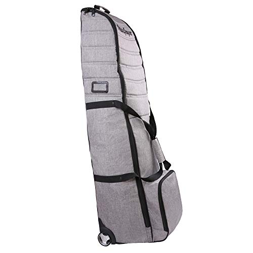 MacGregor Golf Deluxe Padded Travel Cover with Wheels, Heather Grey