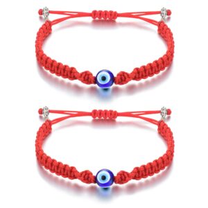 tarsus red string evil eye bracelet for women teen girls kabbalah good luck lucky preotection nazar amulet