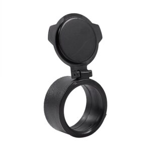 GOTICAL Hunting Scope Lens Cover Cap Rifle Rubberized Flip-Up Open Optic Scope Sight Accessories, Dustproof Scope Cover, Compatible with Eyepiece and Objective of Post (Lens Cover - 42mm / 1.6inch)