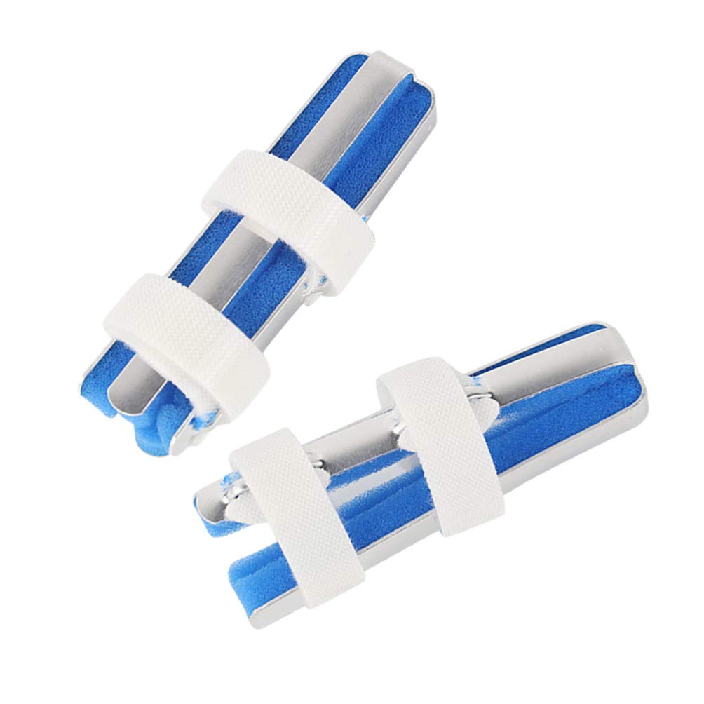 3pcs Aluminum Alloy Finger Splint Finger Protector Splint Finger Brace Finger Protector Brace Finger Splint Brace Finger Fixing Splint Finger Support Brace