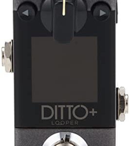 TC Electronic DITTO+ LOOPER Next Generation 60-Minute Multi-session Looper Pedal