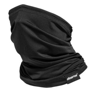 Doerix Neck Gaiter Face Mask Reusable, Cloth Face Masks Bandana Balaclava Cover Scarf Shield