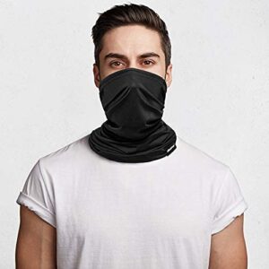 Doerix Neck Gaiter Face Mask Reusable, Cloth Face Masks Bandana Balaclava Cover Scarf Shield