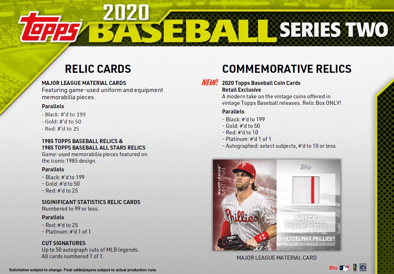 2020 Topps Series 2 Baseball Hanger Pack