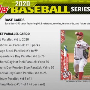 2020 Topps Series 2 Baseball Hanger Pack