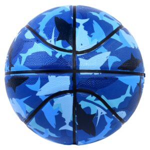 Sterling Blue Shark Camo Superior Grip Indoor/Outdoor Basketball Official Size 7 (29.5")