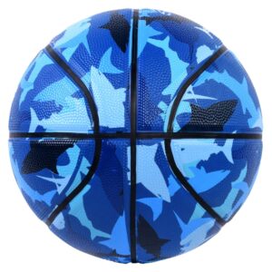 Sterling Blue Shark Camo Superior Grip Indoor/Outdoor Basketball Official Size 7 (29.5")