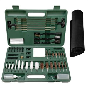 universal cleaning kit with cleaning mat - hand cleaning kits - accessories for men cleaning kit for hunting for all caliber