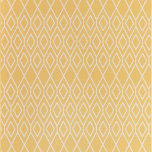 Jill Zarin Outdoor Collection Area Rug - Turks and Caicos (7' 10" x 10' Rectangle Yellow Ivory/Ivory)