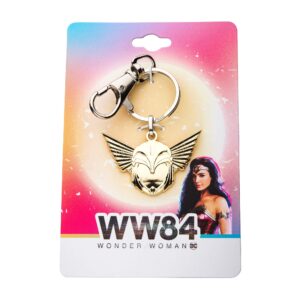 DC Comics Wonder Woman Helmet KeyChain. Official Licensed Item, Gold in color, Available Size: 4.3cm, Golod, One Size. (WWMN84HLMTKC01)