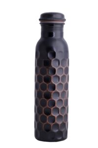 staglife pure copper water bottles for drinking water for men women - copper water bottle drinking jug - copper vessel dispenser with ayurveda benefits for sports fitness yoga - 33 ounces