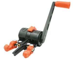 rocky mountain quiet crank crossbow cocking winch (rm59000) - fits rocky mountain & carbon express crossbows with + sign on stock