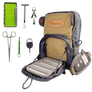 aventik fly fishing chest bag ultra light multiple pockets chest pack with vest pack tool combo c