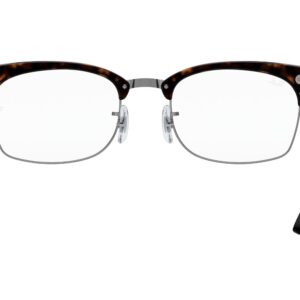 Ray-Ban RX3916V Clubmaster Square Prescription Eyeglass Frames, Havana/Demo Lens, 52 mm