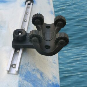 Brocraft Kayak Track Mount Paddle Holder/Kayak Track Paddle Clip/paddle holder clips for kayak