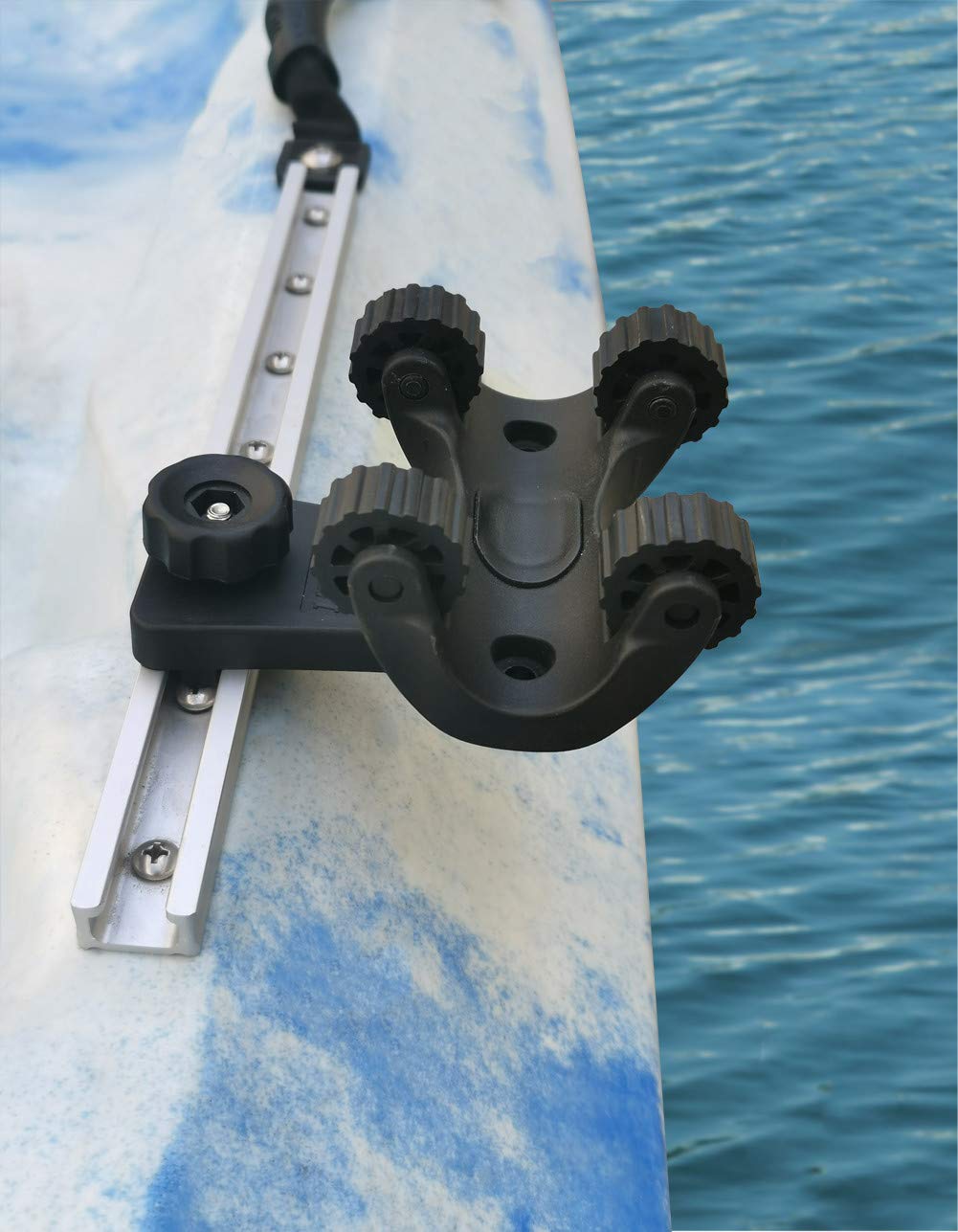 Brocraft Kayak Track Mount Paddle Holder/Kayak Track Paddle Clip/paddle holder clips for kayak