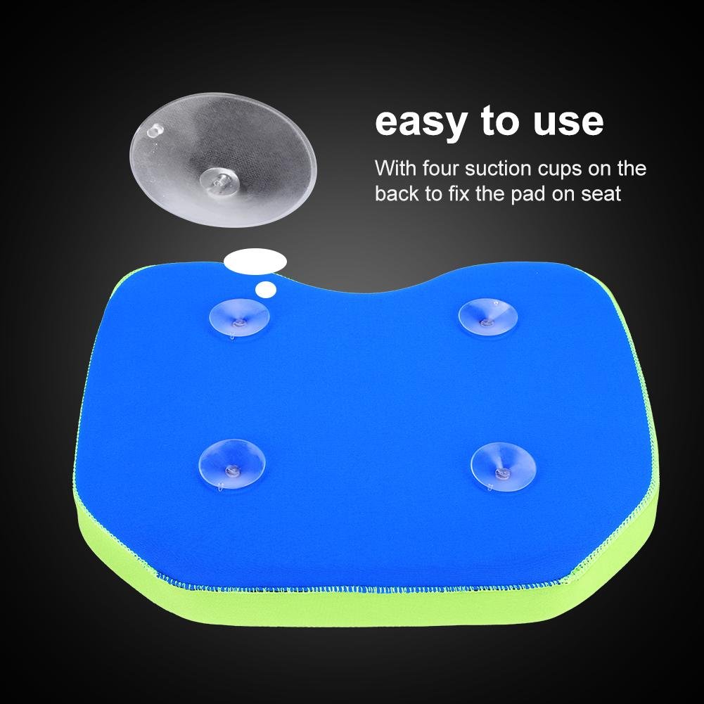 Canoe Seat, Kayak Seat Pad, Seat Pad with Four Suction Cups , Kayak Seat Cushion, Lightweight for Fishing for Kayak(Blue)