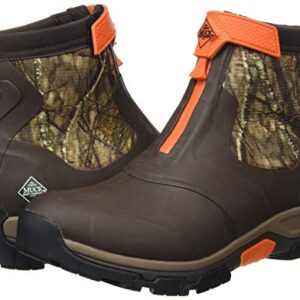 Muck AXMZMOCM14 Men's Apex Mid Zip Brown/Mossy Oak Break up Country 14 Mens