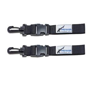 PROYAKER Heavy Duty Tackle and Gear Fishing Rod Quick Connect Buckle (2 Extra Proyaker HD Buckles)