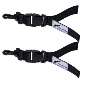 PROYAKER Heavy Duty Tackle and Gear Fishing Rod Quick Connect Buckle (2 Extra Proyaker HD Buckles)