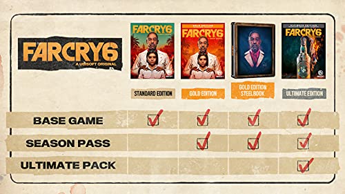 Far Cry 6 PlayStation 4 Standard Edition with Free Upgrade to the Digital PS5 Version