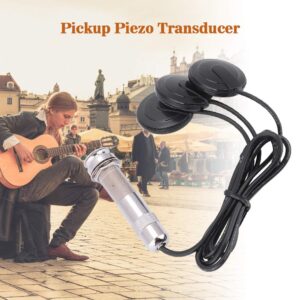 Acoustic Guitar Pickup Piezo Transducer, Guitar Pickup 6.35mm Pickup Piezo Transducer, Pickups Piezo Transducer for Guitar