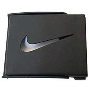 Nike Men's 3 Pack Web Belt, Matte Black Hardware, Black/Grey/Navy, One Size