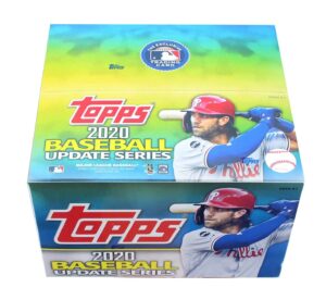 2020 topps update retail box (24 packs/16 cards)