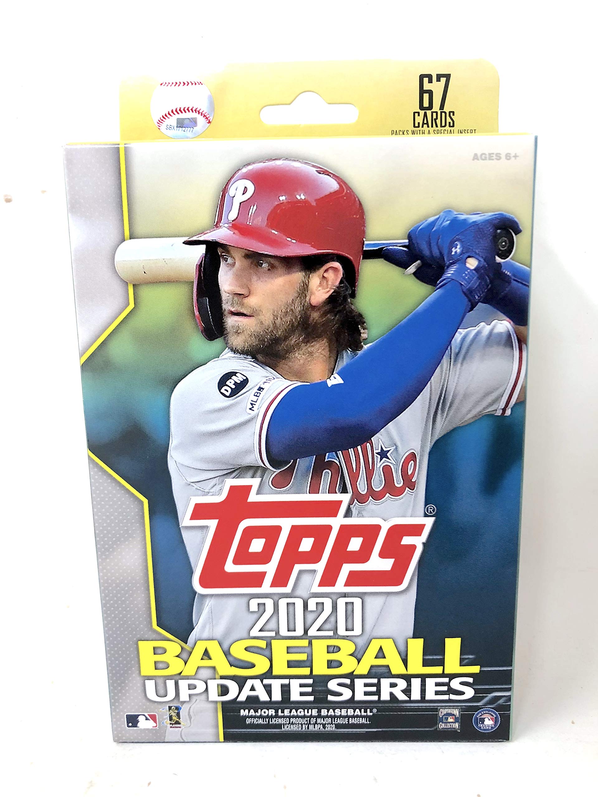 2020 Topps Update Hanger Box (1 Pack/67 Cards: 6 Inserts)